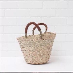 Bohemia brand handwoven shopping basket
